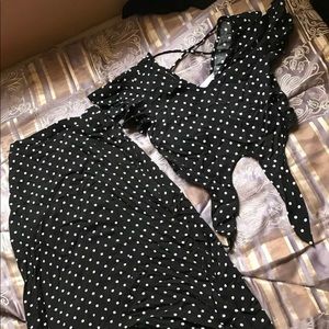 Matching top and skirt